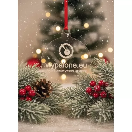 Bombka plexi -  personalizacja